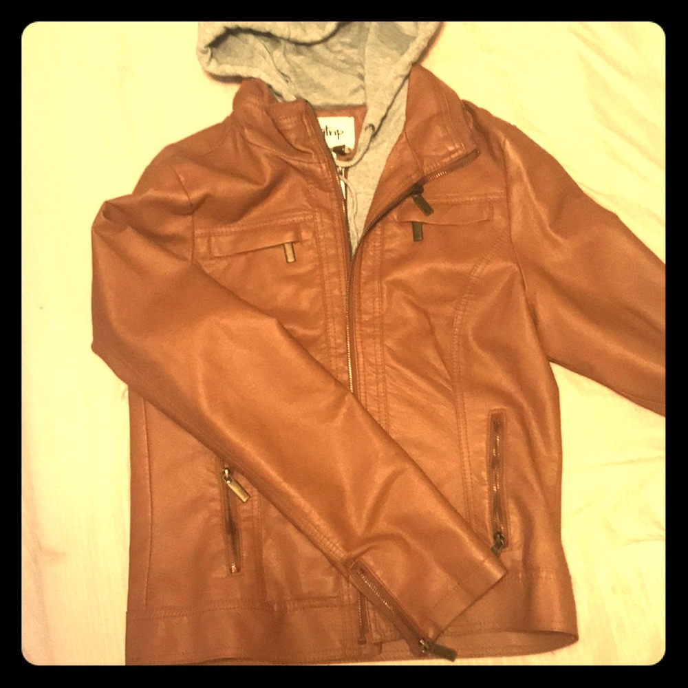 Full zip jacket,with cloth underlay jacket